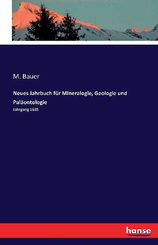 Neues Jahrbuch für Mineralogie, Geologie und Paläontologie