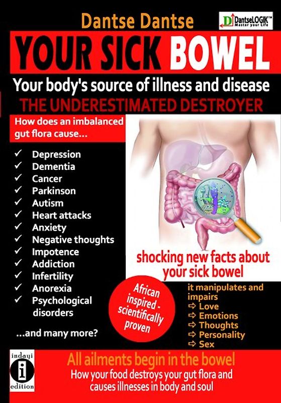 YOUR SICK BOWEL - Your body's source of illness and disease: THE UNDERESTIMATED DESTROYER