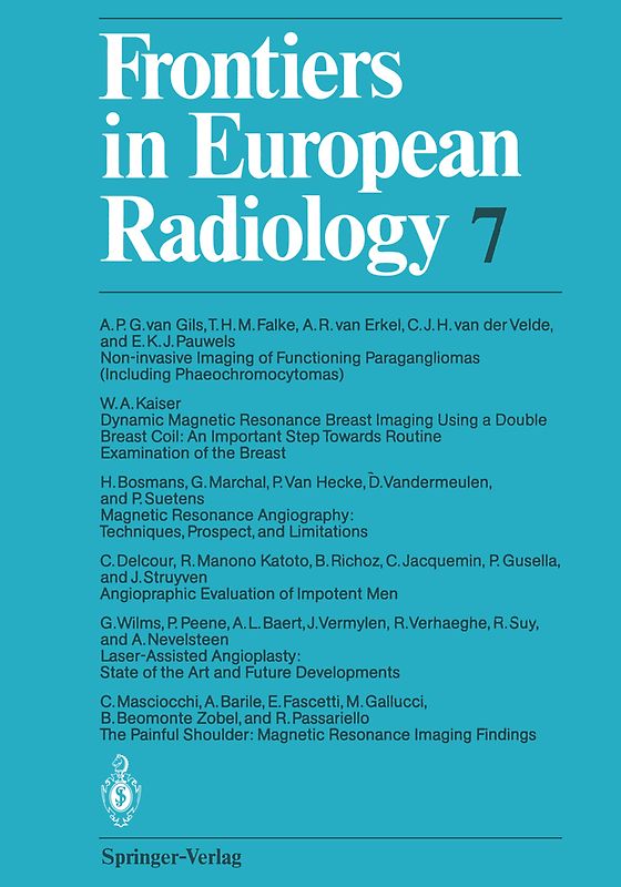 Frontiers in European Radiology