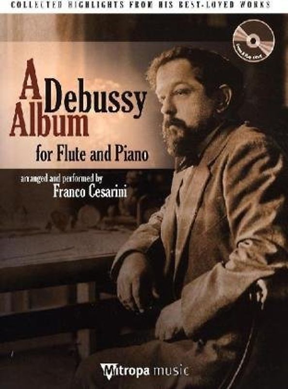 A Debussy Album for Flute and Piano, m. Audio-CD - Claude Debussy