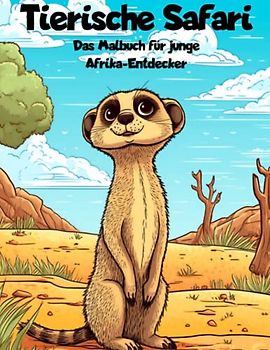 Tierische Safari - Das Malbuch für junge Afrika-Entdecker