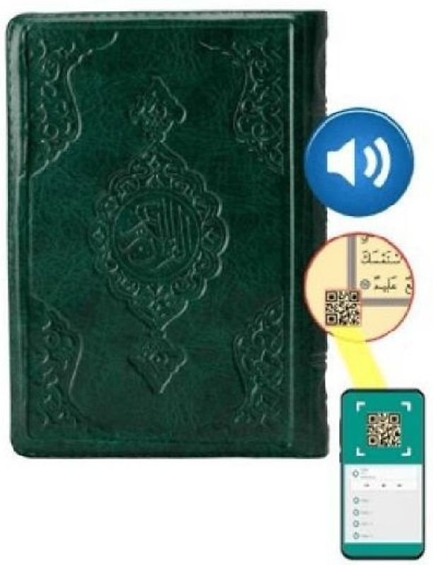 Canta Boy Kuran-i Kerim Yesil, Kilifli, Mühürlü