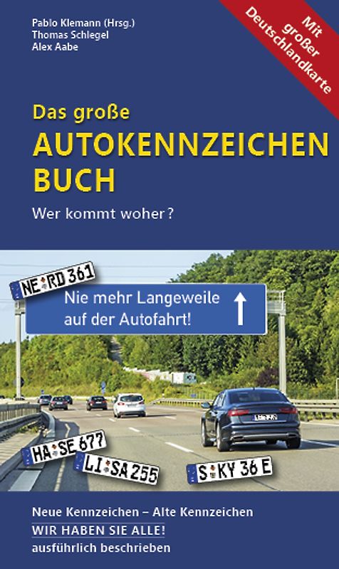 11/10er-Pack - Das große Autokennzeichen Buch