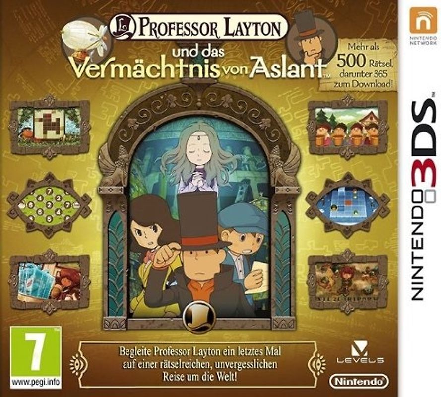 Professor Layton und das Vermächtnis von Aslant [Internationale Version] Nintendo 3DS