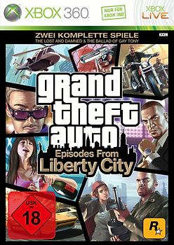 Grand Theft Auto: Episodes from Liberty City [The Lost and Damned & The Ballad of Gay Tony] Xbox 360