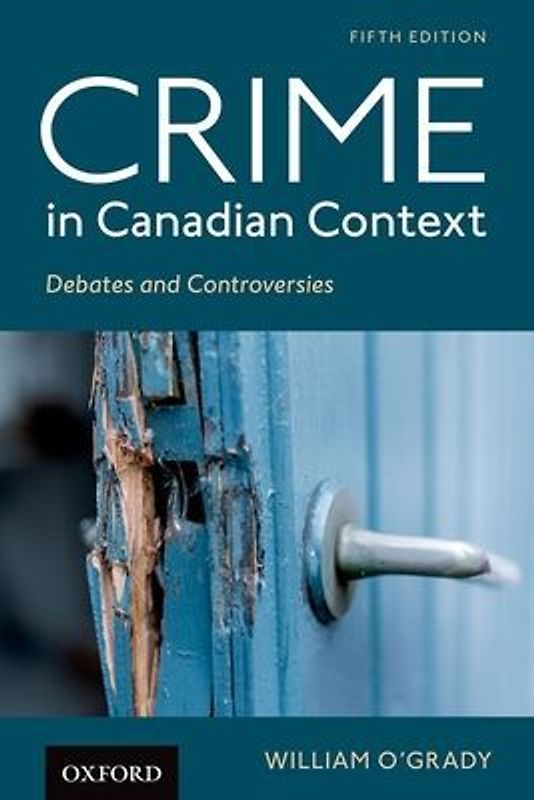 Crime in Canadian Context