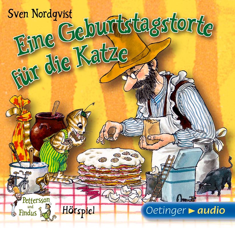 Pettersson und Findus. Eine Geburtstagstorte für die Katze