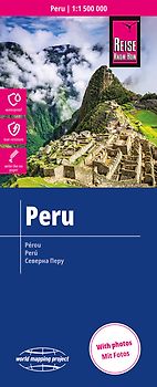 Reise Know-How Landkarte Peru (1:1.500.000)