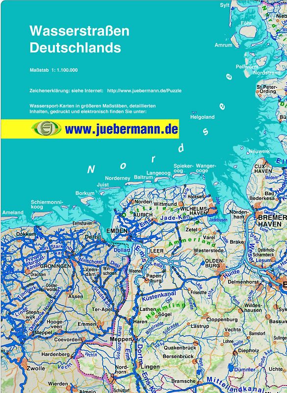 Wasserstraßen Deutschlands