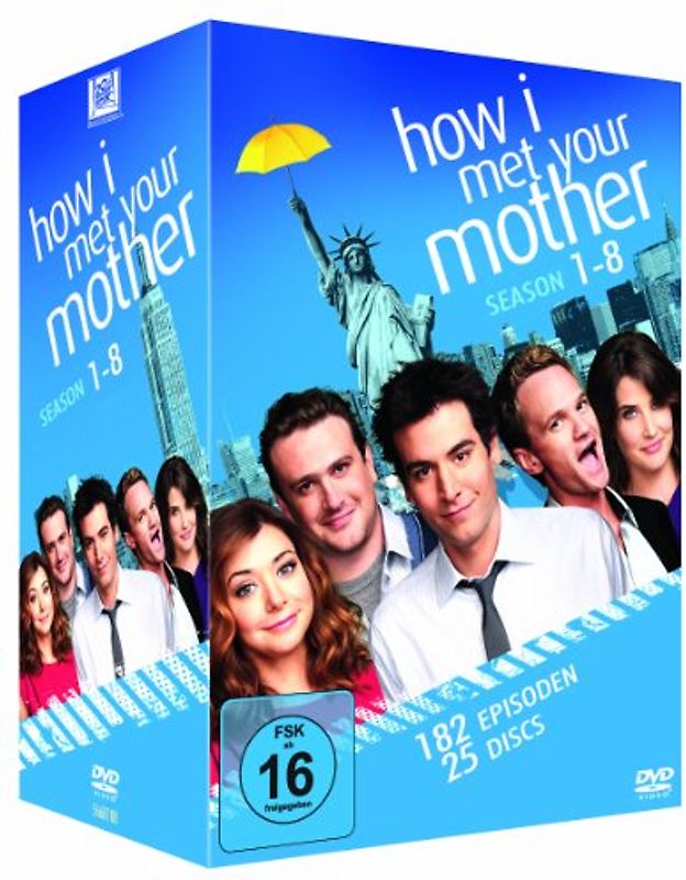 How I Met Your Mother - Season 1 - 8 [25 DVDs] DVD