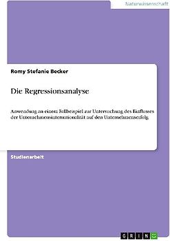 Die Regressionsanalyse