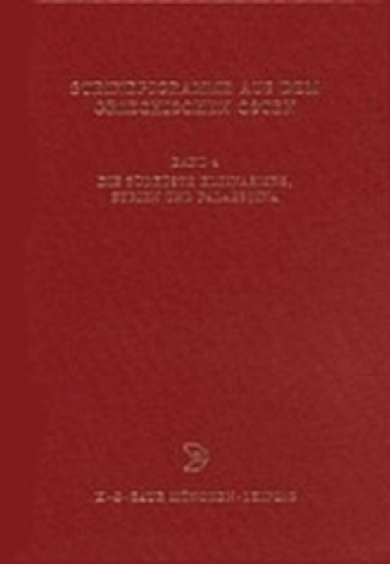 Steinepigramme aus dem griechischen Osten / Die Südküste Kleinasiens, Syrien und Palaestina