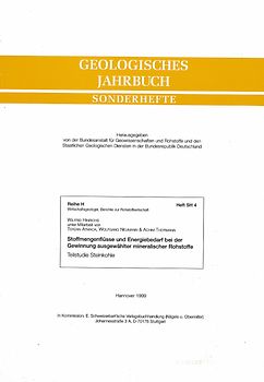 Stoffmengenflüsse und Energiebedarf bei der Gewinnung ausgewählter mineralischer Rohstoffe. Teilstudie Kohle