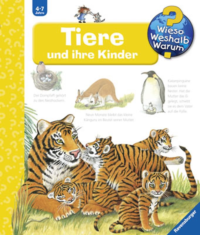 Wieso? Weshalb? Warum? Kernreihe, Band 33 - Tiere und ihre Kinder