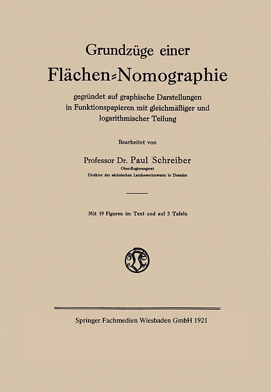 Grundzüge einer Flächen-Nomographie