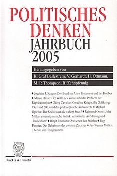 Politisches Denken. Jahrbuch 2005.