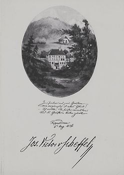 J. V. von Scheffel in Bad Rippoldsau