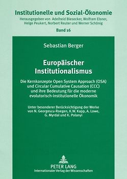 Europäischer Institutionalismus