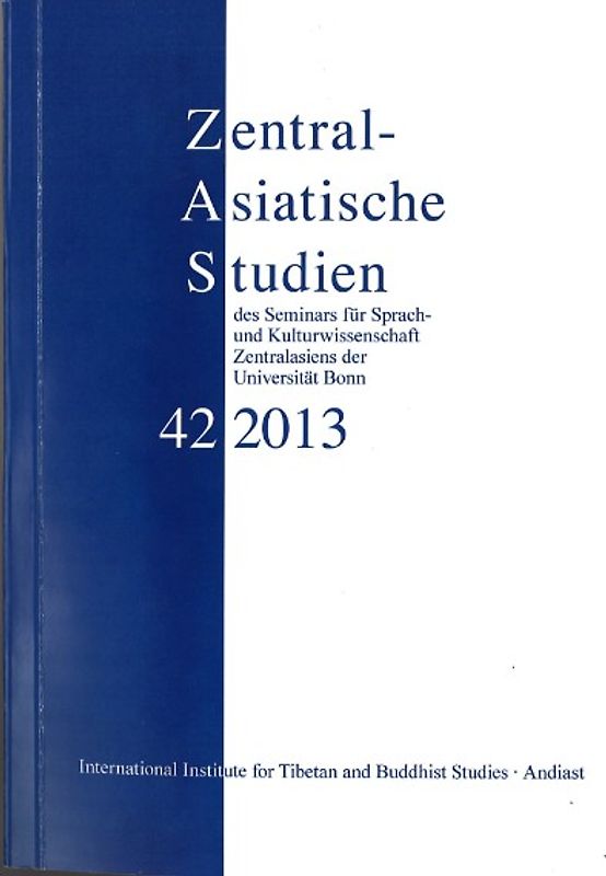 Zentralasiatische Studien 42 (2013)