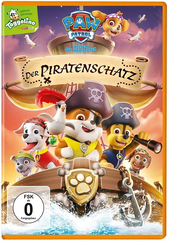 Paw Patrol - Der Piratenschatz [2.Auflage] DVD