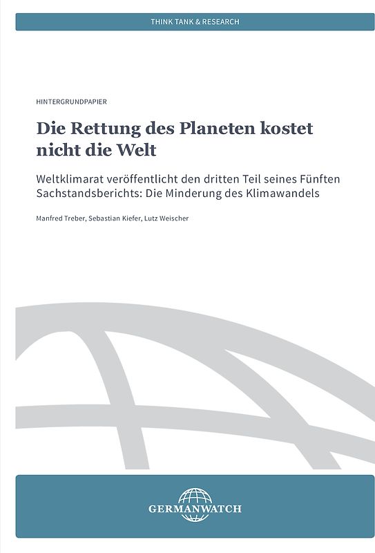 Die Rettung des Planeten kostet nicht die Welt