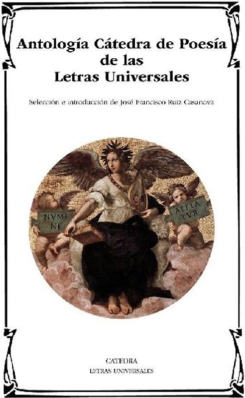 Antología cátedra de poesía de las letras universales