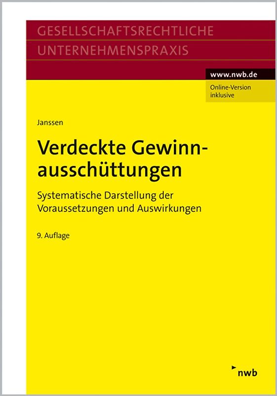 Verdeckte Gewinnausschüttungen