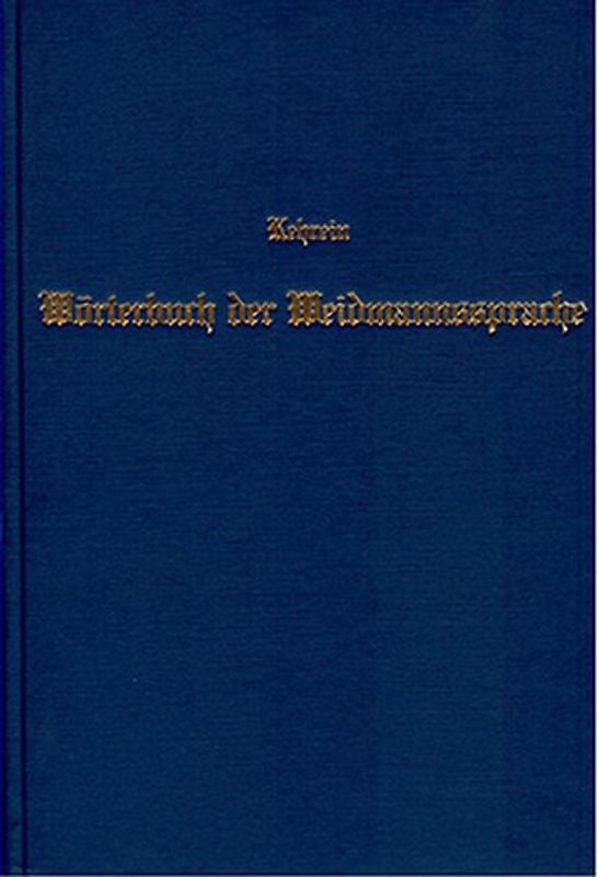 Wörterbuch der Weidmannssprache