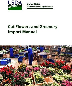 Cut Flowers and Greenery Import Manual