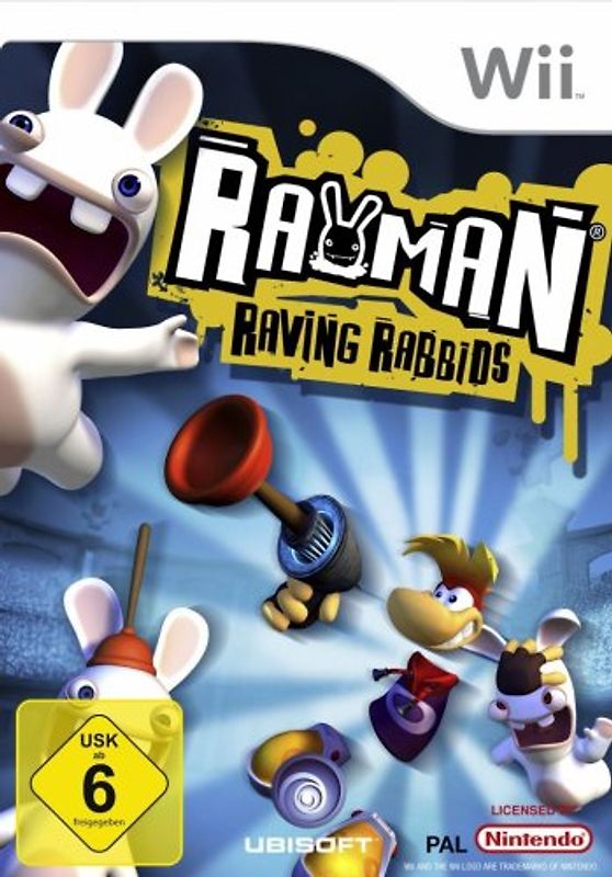 Rayman Raving Rabbids Nintendo Wii