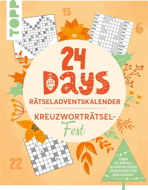 24 DAYS RÄTSELADVENTSKALENDER – Kreuzworträtsel-Fest