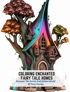 Coloring Enchanted Fairy Tale Homes: Discover The Secret And Hidden World Of Fairy Homes