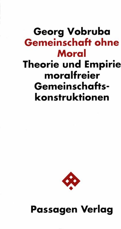 Gemeinschaft ohne Moral