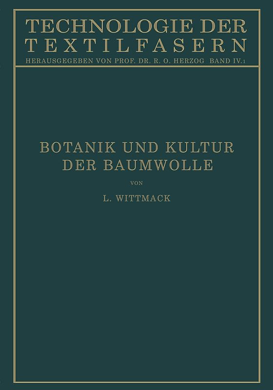 Botanik und Kultur der Baumwolle