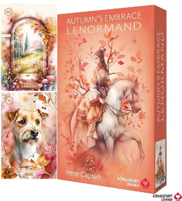 Autumn´s Embrace Lenormand GB - 38 Lenormand cards and booklet (English)