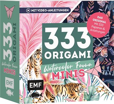 333 Origami Minis – Watercolor Fauna