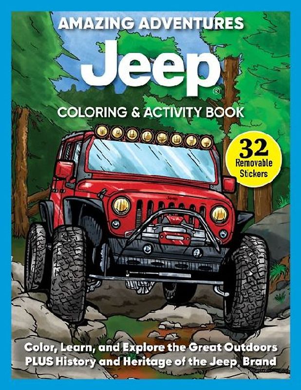 Amazing Adventures Jeep(r) Coloring & Activity Book