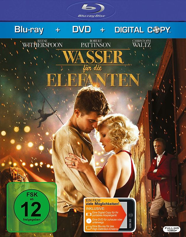 Wasser für die Elefanten [inkl. DVD] Blu-ray Disc