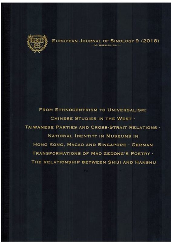 European Journal of Sinology 9 (2018)