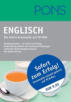 Pons Die Sofort-Grammatik auf CD-ROM Englisch MacOS