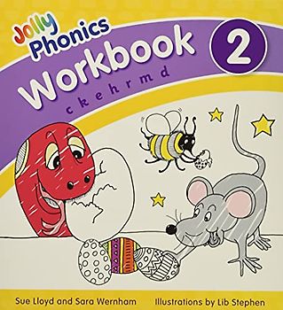 Jolly Phonics Workbook 2: in Precursive Letters (British English edition)