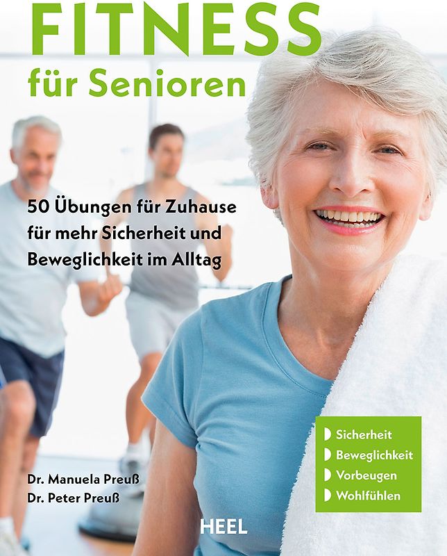 Fitness für Senioren - Gymnastik, Muskeltrainig, Stretching 60+