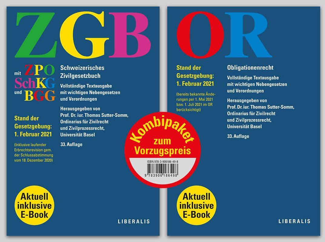 ZGB und OR – Kombipaket