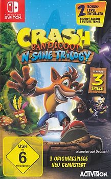 Crash Bandicoot N.Sane Trilogy Nintendo Switch