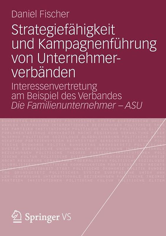 Strategiefähigkeit und Kampagnenführung von Unternehmerverbänden