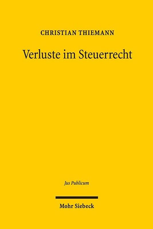 Verluste im Steuerrecht