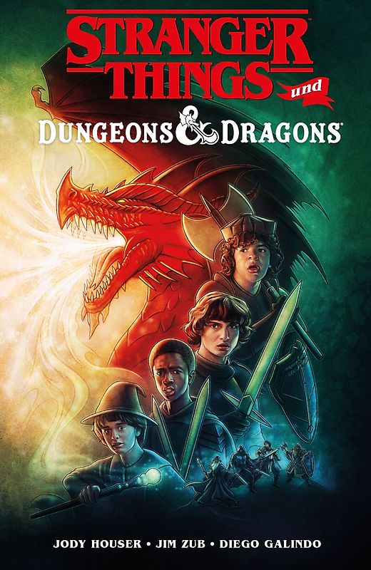 Stranger Things und Dungeons & Dragons - Der Crossover-Comic zur Netflix-Erfolgsserie und Pen & Paper-Games