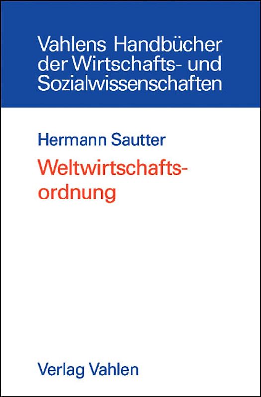 Weltwirtschaftsordnung