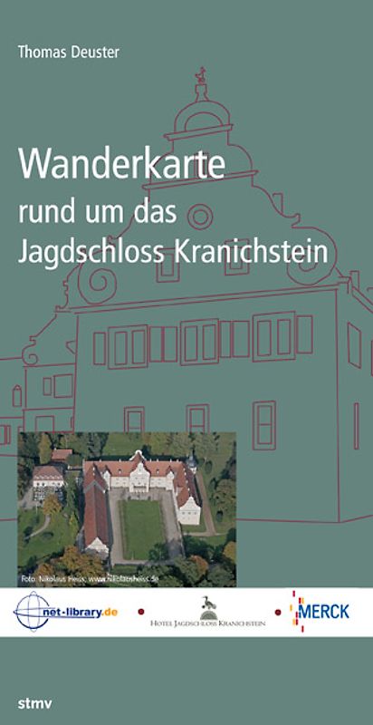 Wanderkarte rund um das Jagdschloss Kranichstein