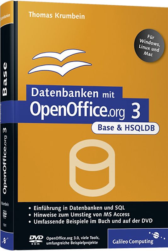 Datenbanken mit OpenOffice.org 3 Base und HSQLDB